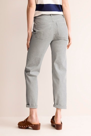 Boden Grey Mid Rise Slim Jeans