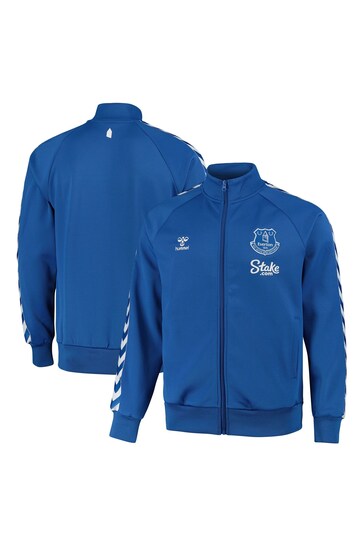 adidas Blue Everton Hummel Home Pre-Match Jacket