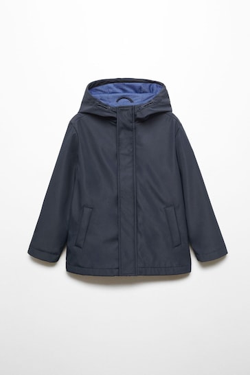 Mango Hooded Water-Repellent Parka