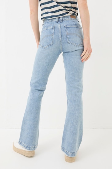 FatFace Blue Fly Flare Jeans