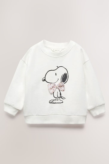 Mango Snoopy Cotton Sweatshirt