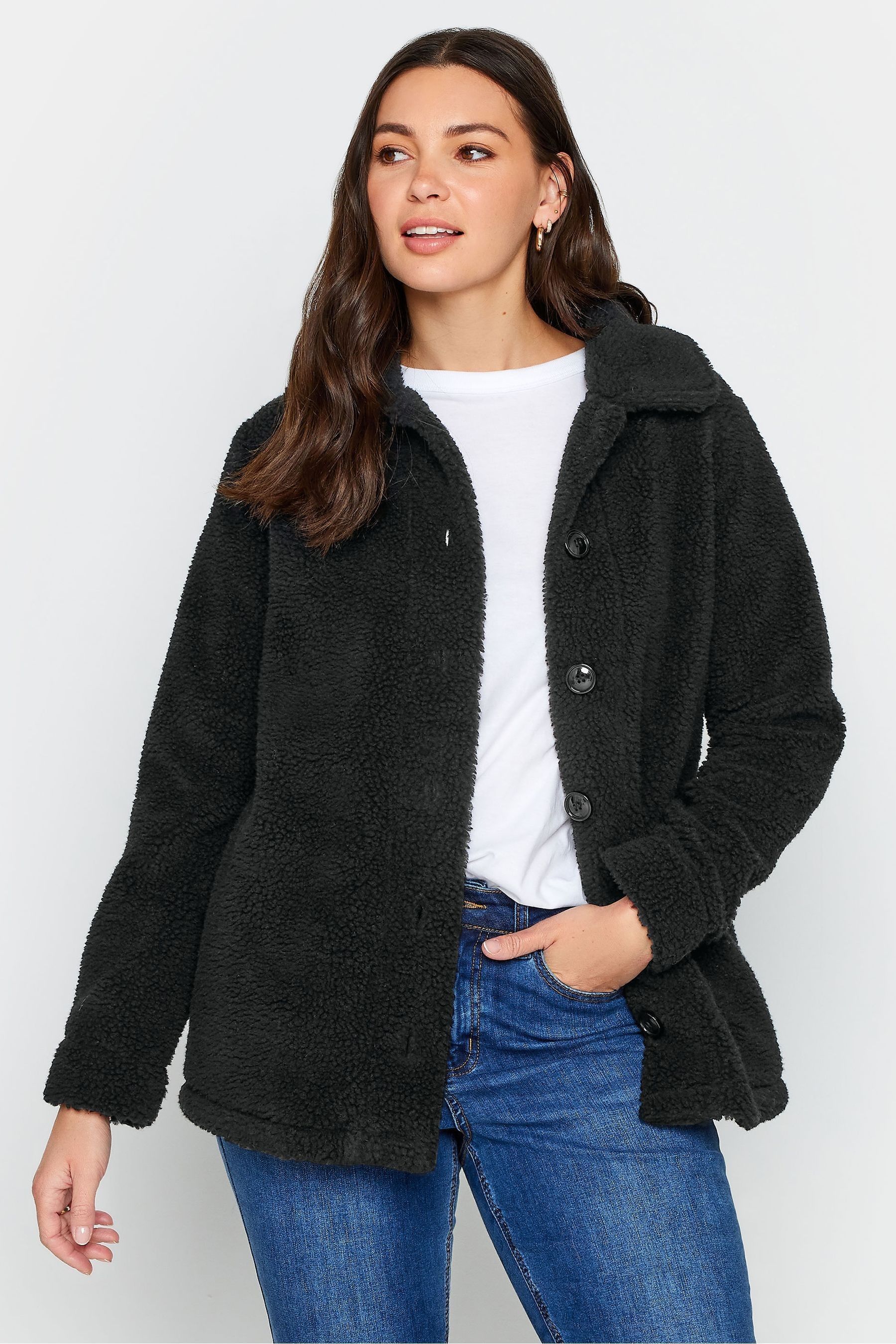 Tall hotsell teddy jacket