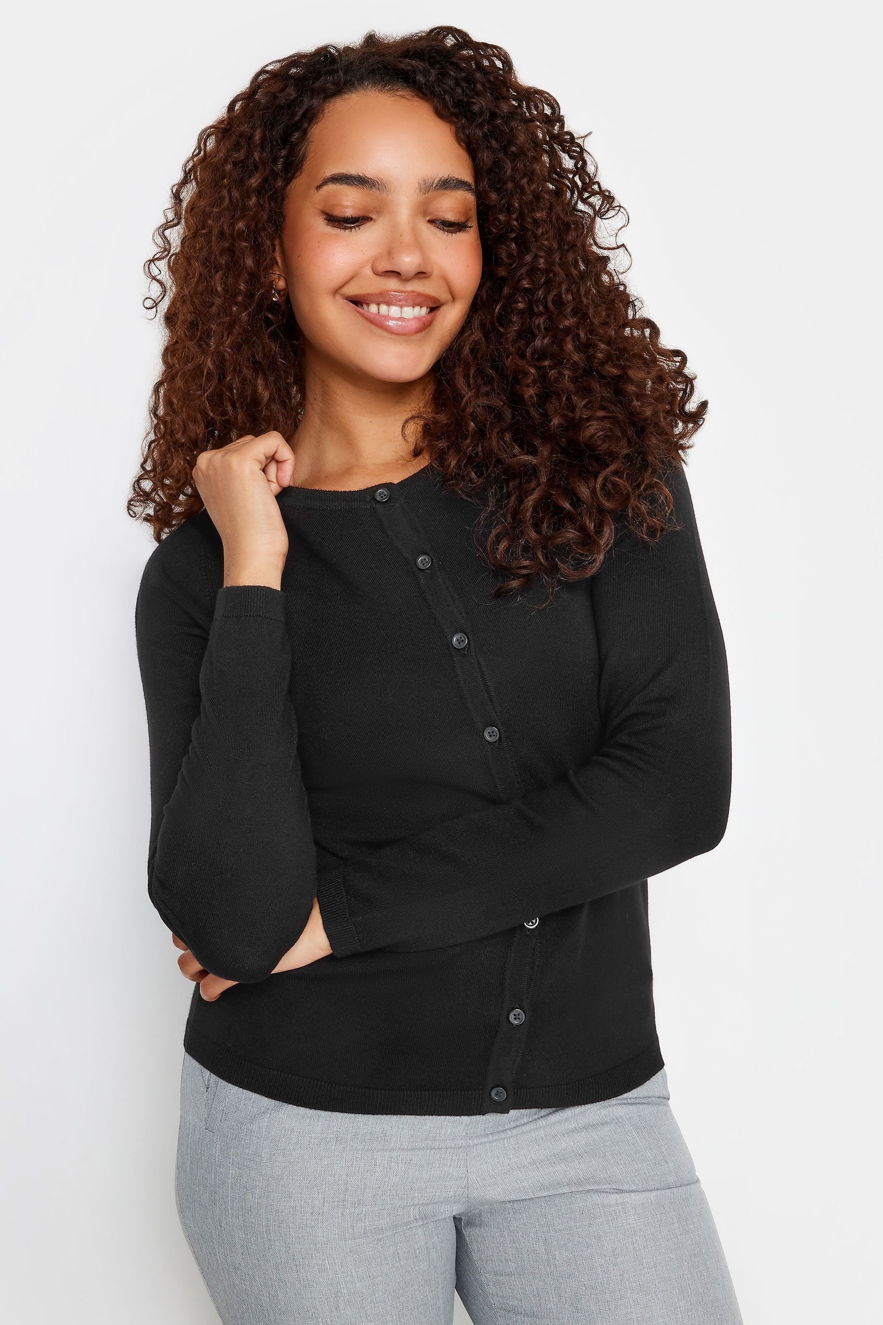 Buy M Co Black Button Down Cardigan from the Next UK online shop
