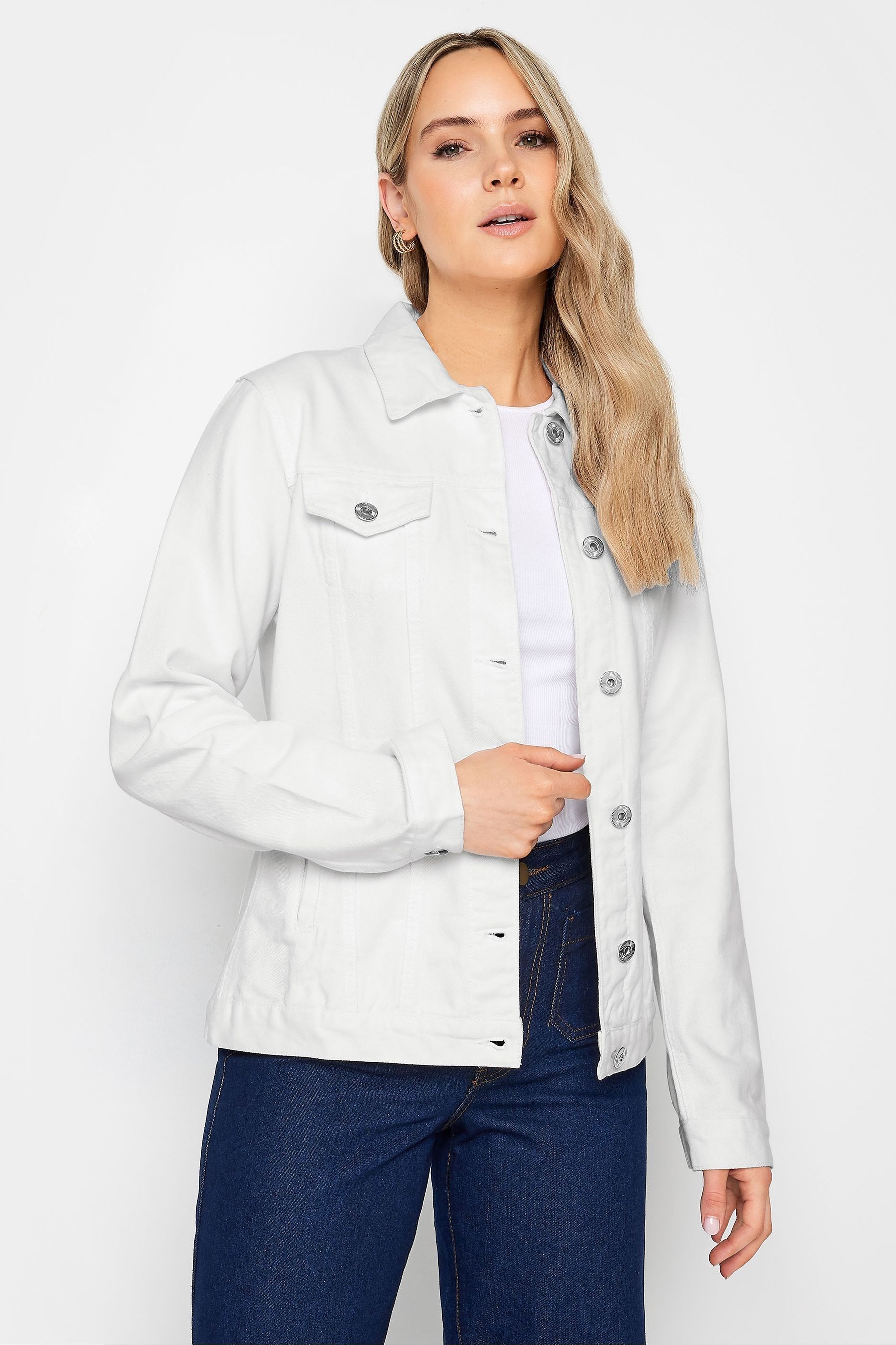 Long tall sally denim jacket sales