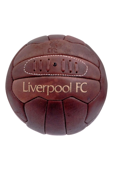 Fanatics Liverpool Retro Leather Brown Football