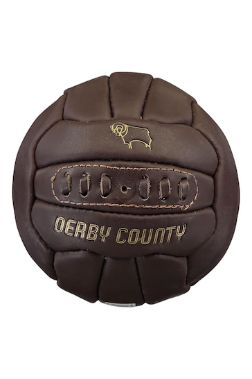 Fanatics Derby County Heritage Brown Football - Size 1