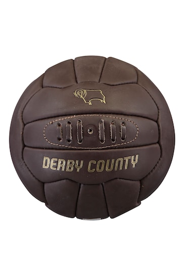 Fanatics Derby County Heritage Brown Football - Size 5