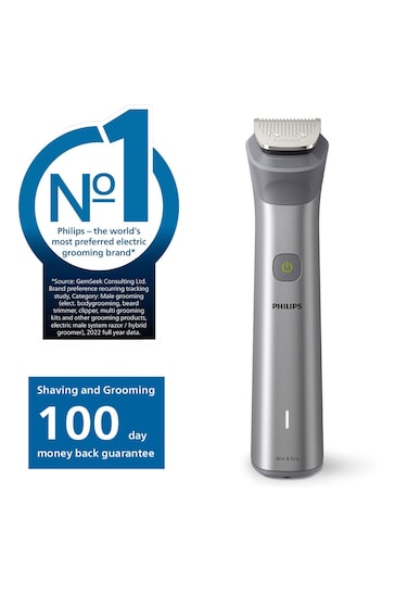 Philips Series 5000, 10-in-1 Multi Grooming Trimmer for Face, Head, and Body - MG5920/15