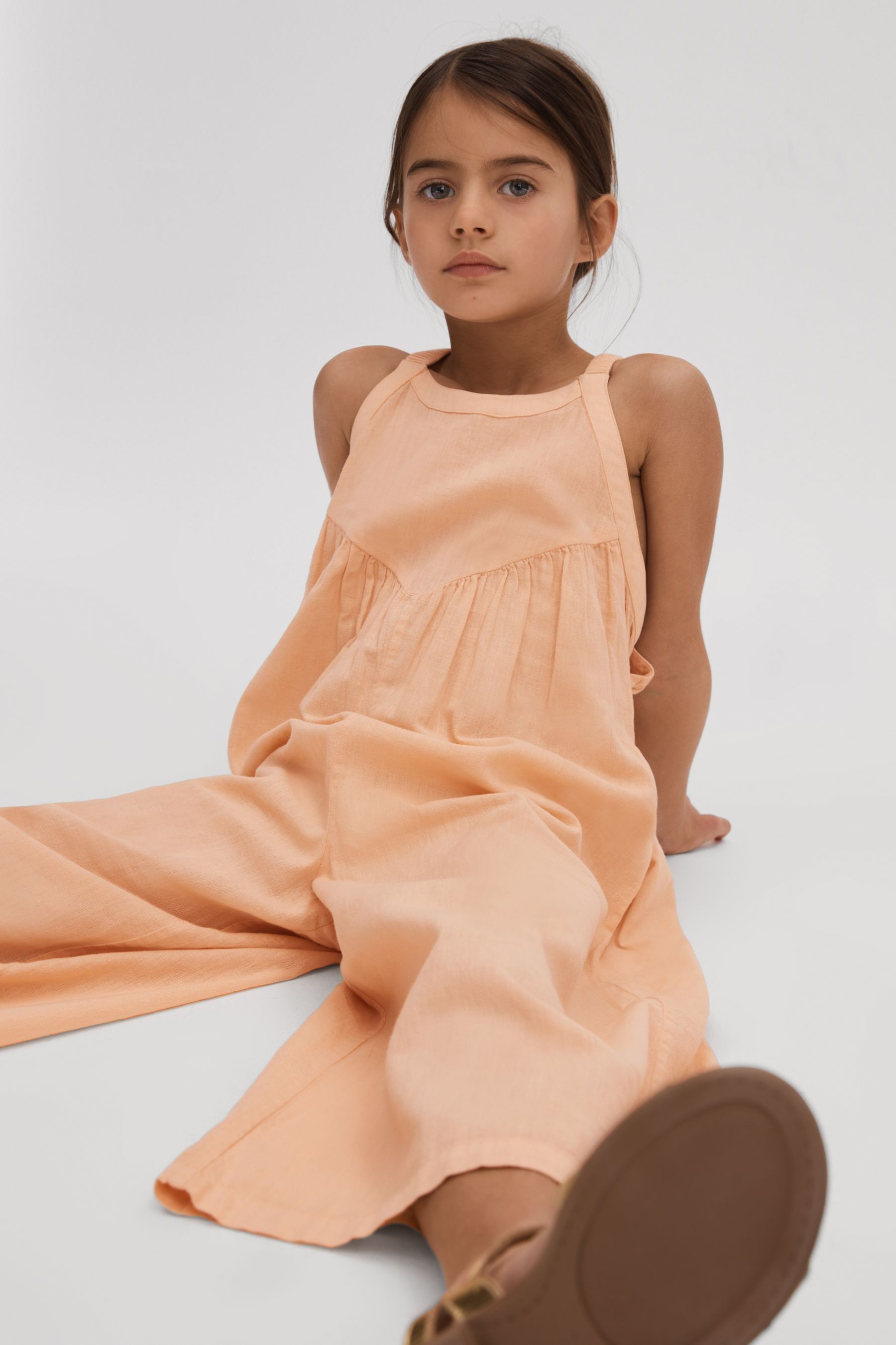 Peach jumpsuit online