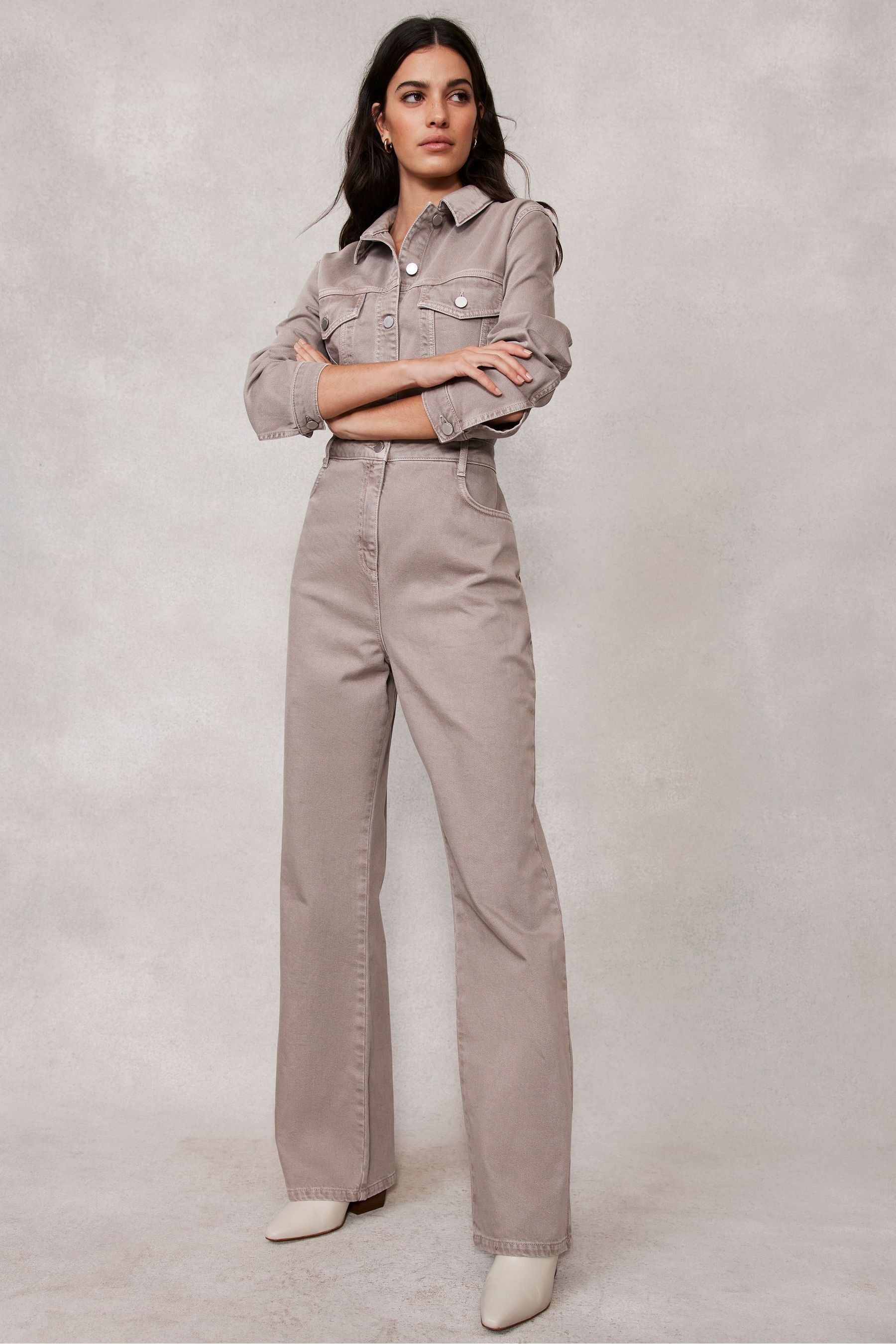 Cream 2025 denim jumpsuit