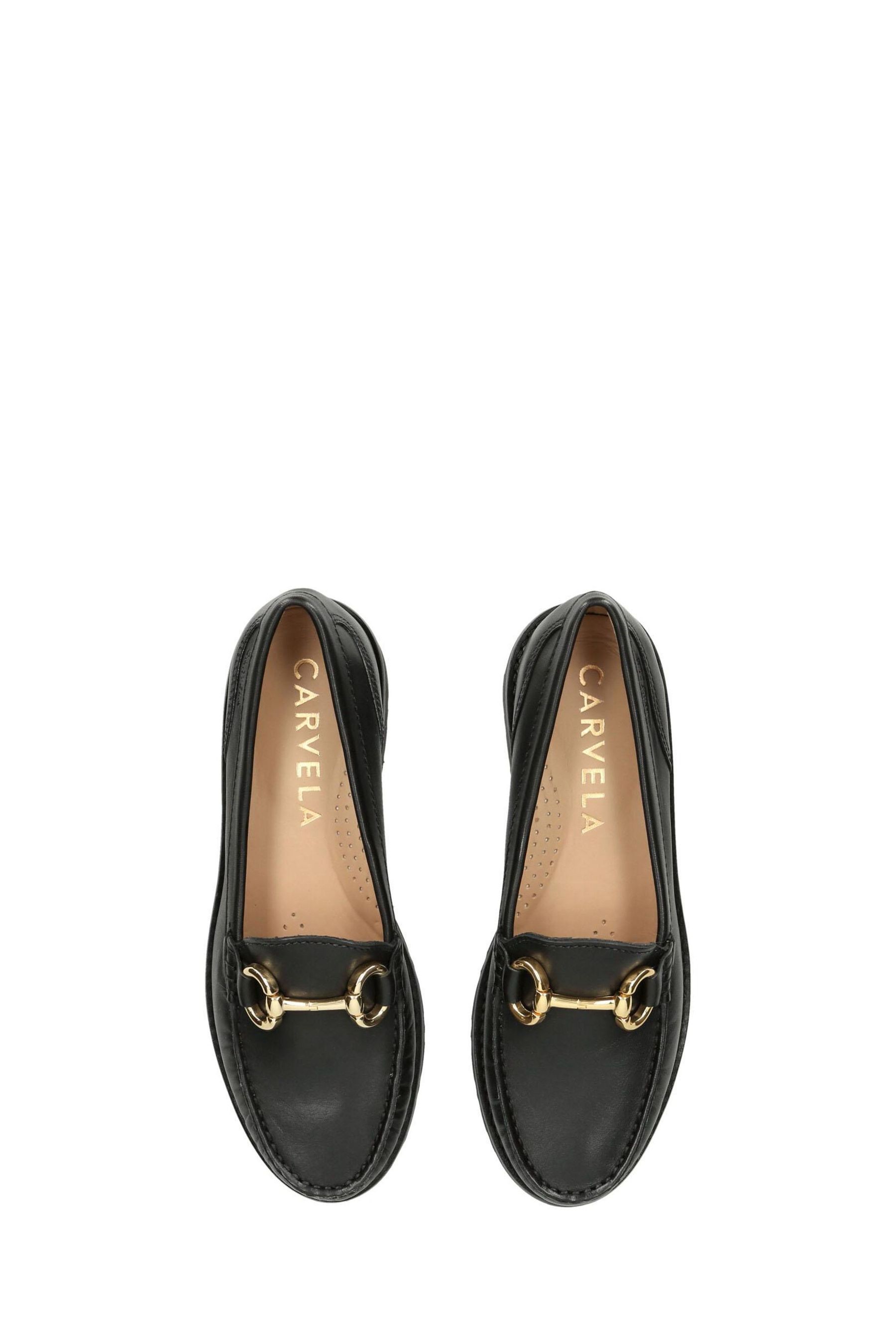 Carvela flat black shoes store