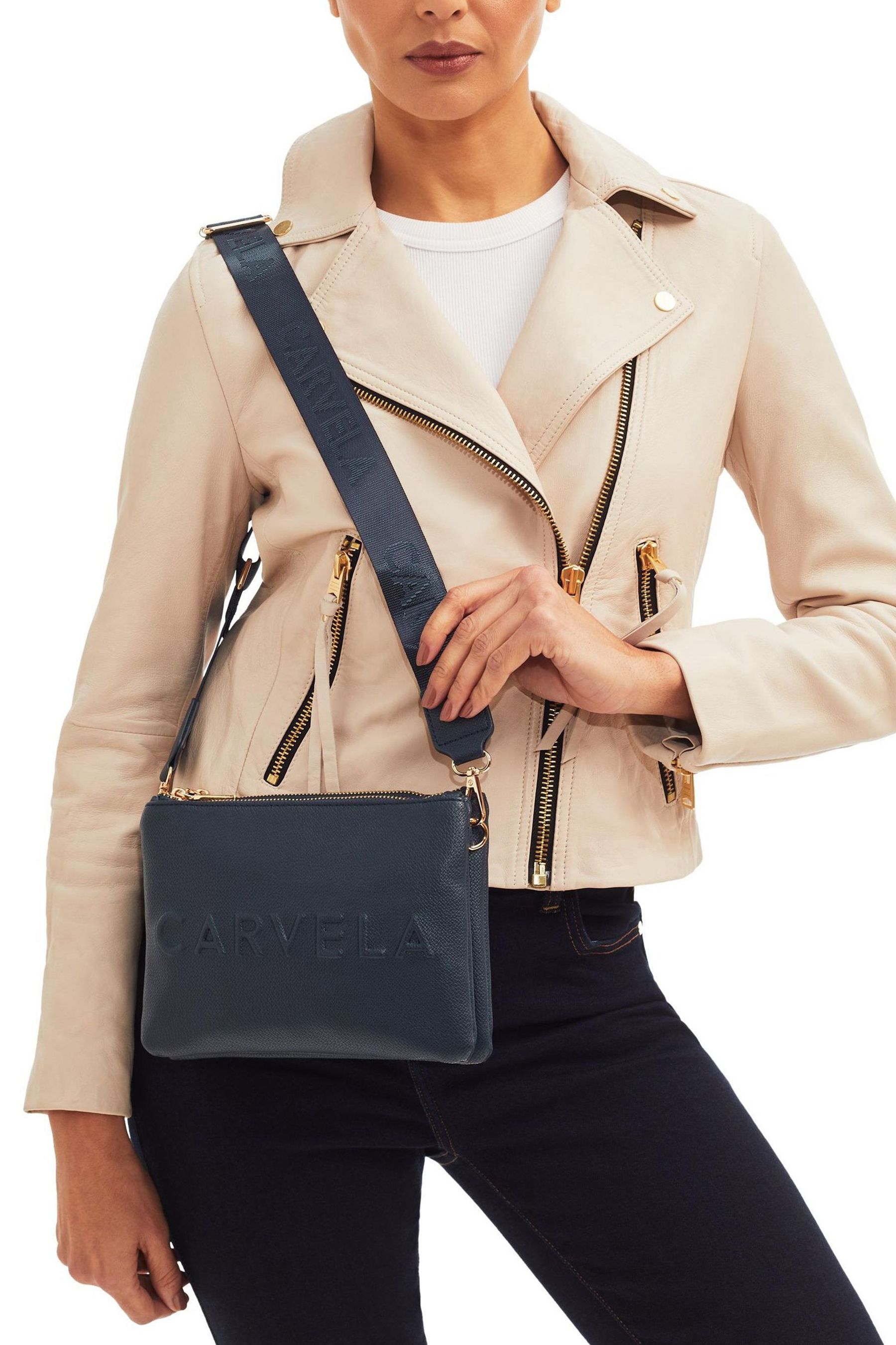 Carvela new arrivals blue bag