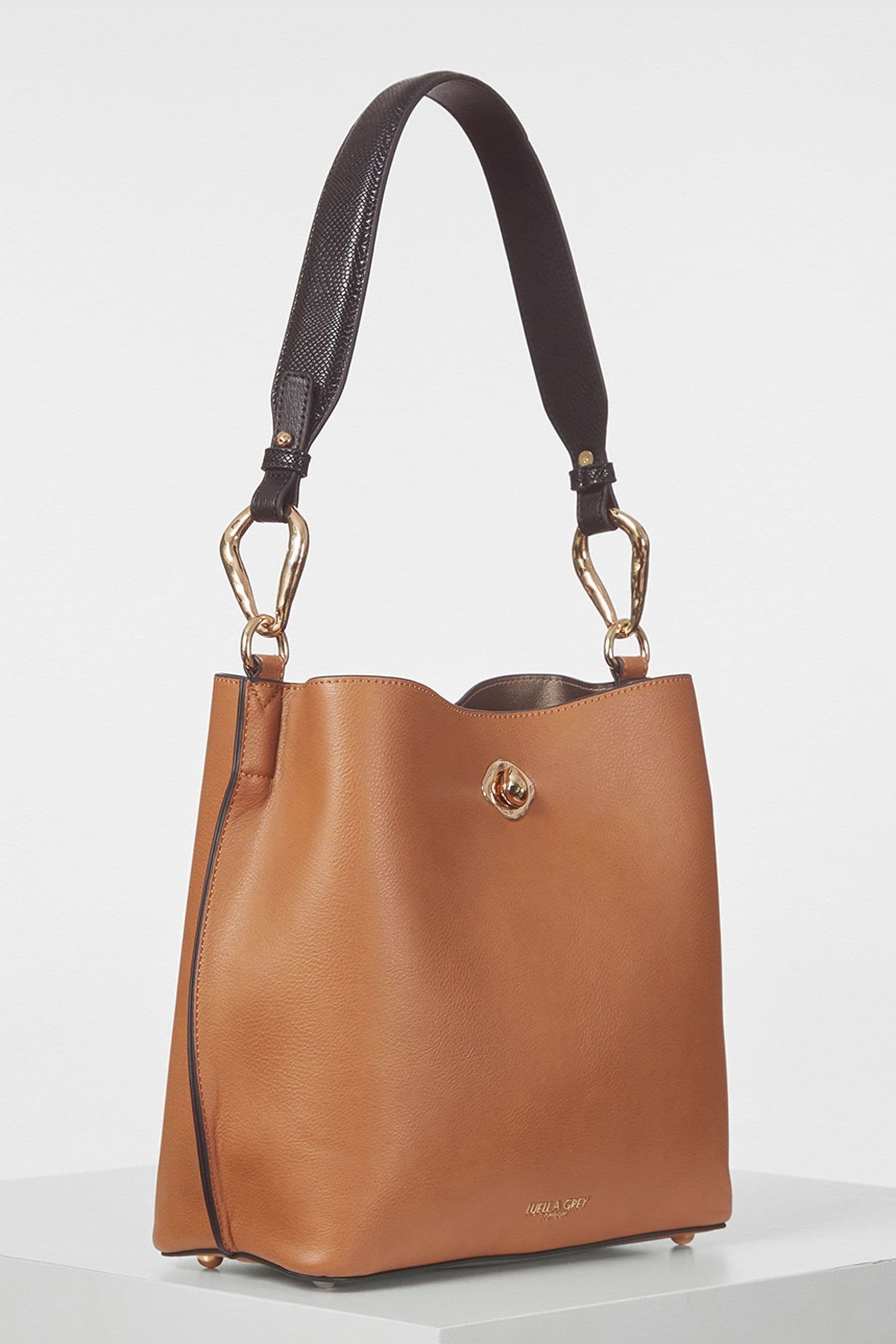 Buy Luella Grey Brown Celia Hobo Tote Bag from the Next UK online shop