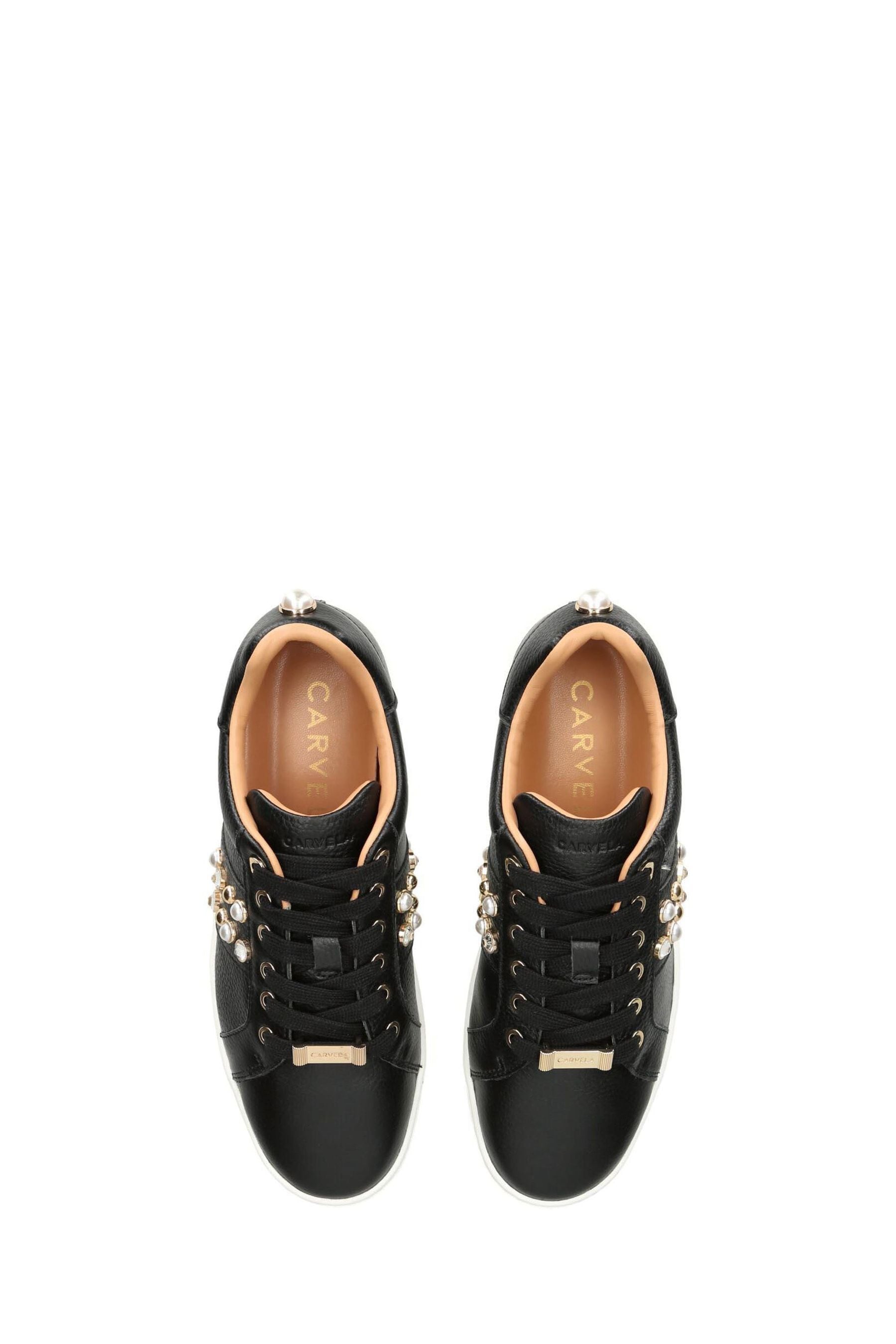 Carvela sales leather trainers