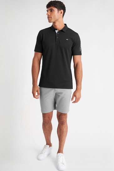 Calvin Klein Golf Uni Black Polo Shirt