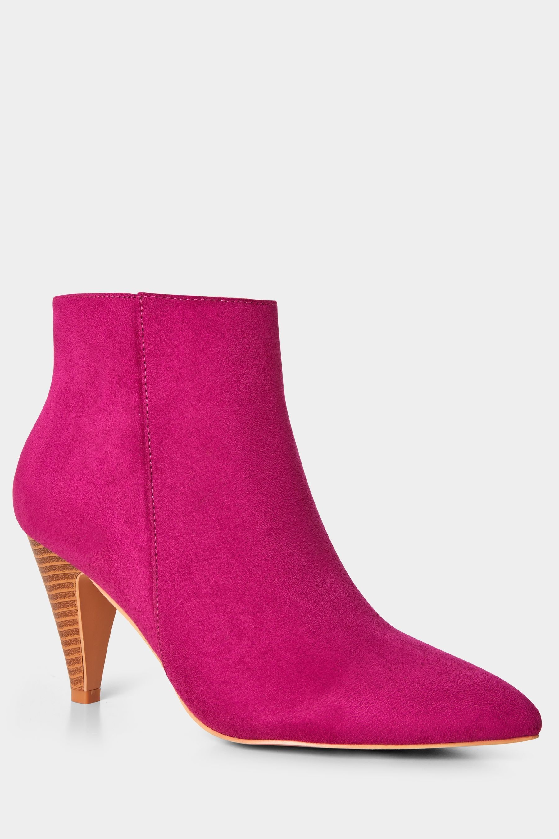 Hot pink boots for hot sale women