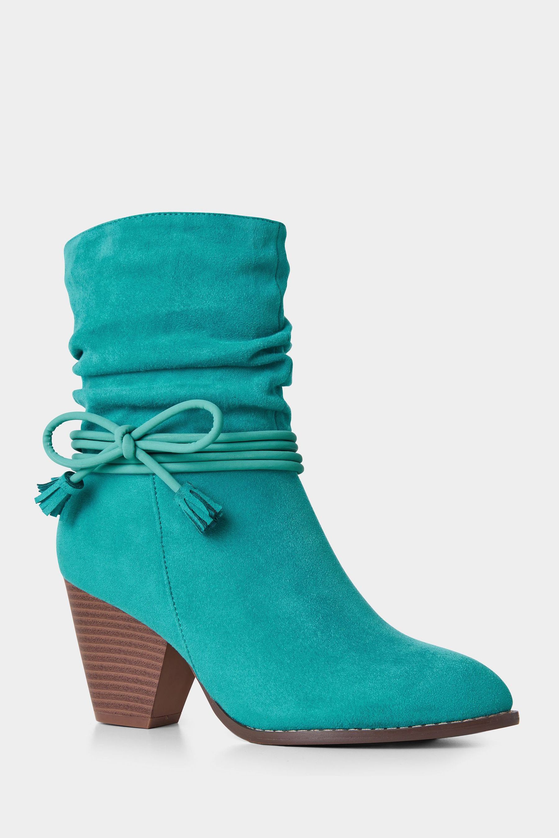 Teal ankle boots online uk