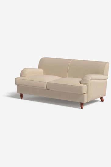 MADE.COM Cotton Weave Oatmeal Orson 2 Seater Sofa