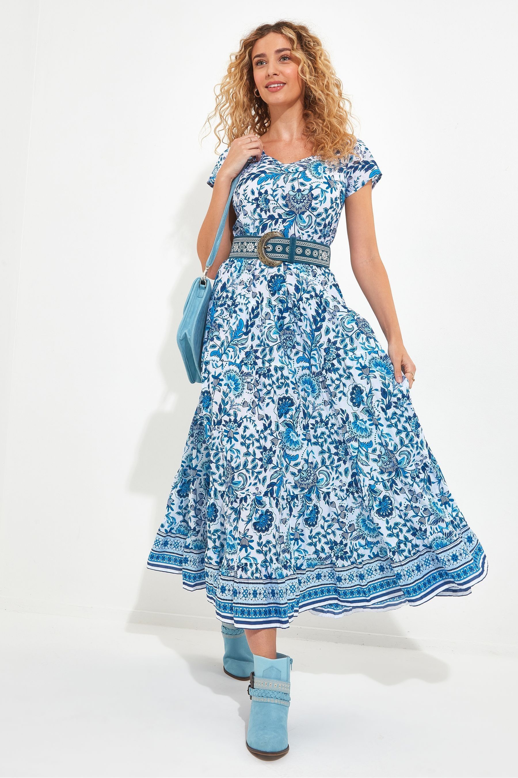 Joe browns funky sales fishtail border dress