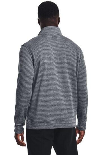 Under Armour Grey Golf Storm 1/4 Zip Fleece Sweater