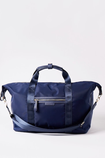 Oliver Bonas Blue Synita Navy Blue Weekend Bag
