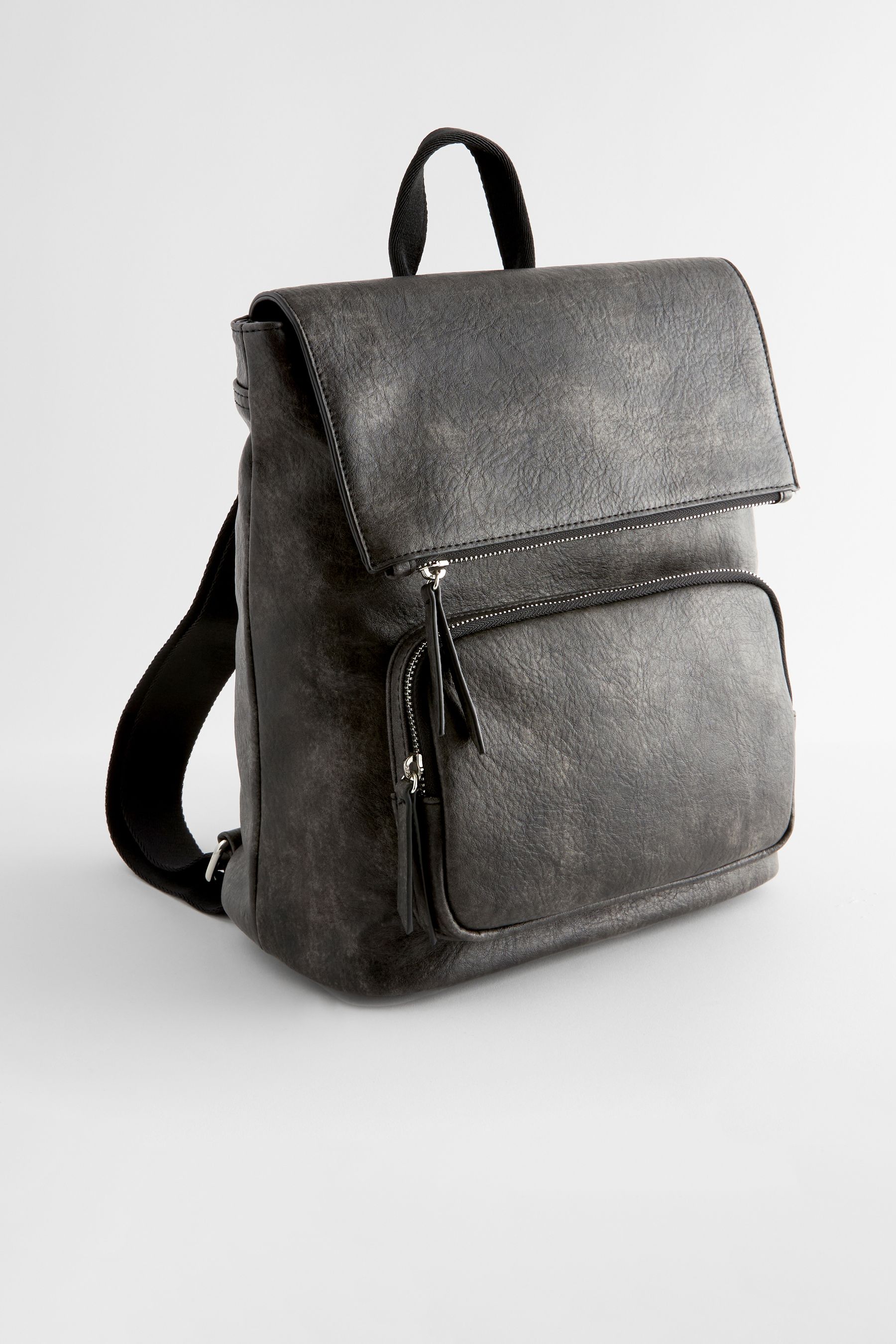 Black casual backpack cheap