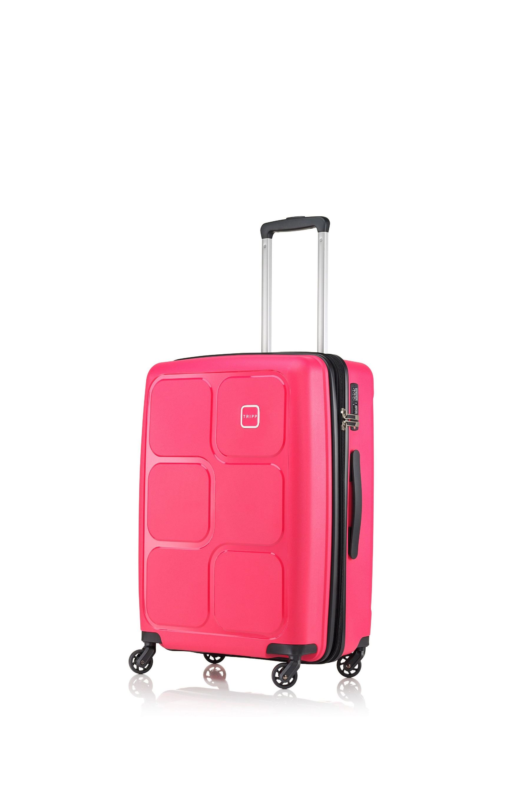 Buy Tripp Red New World Medium 4 wheel Suitcase 65cm from the Next