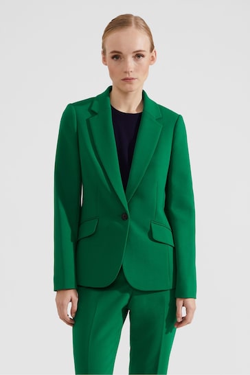 Hobbs Petite Green Suki Jacket