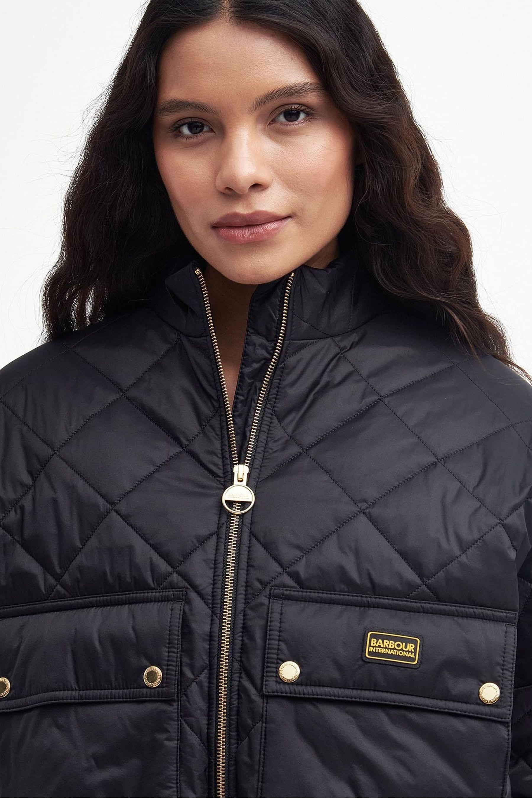 Barbour bomber cheap jacket womens