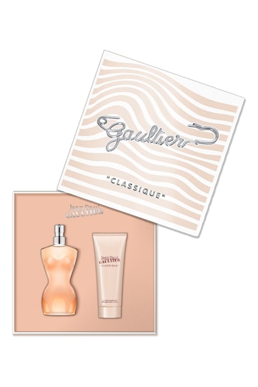 Jean Paul Gaultier Classique Eau de Toilette 50 ml and Perfumed Body Lotion 75 ml Gift Set