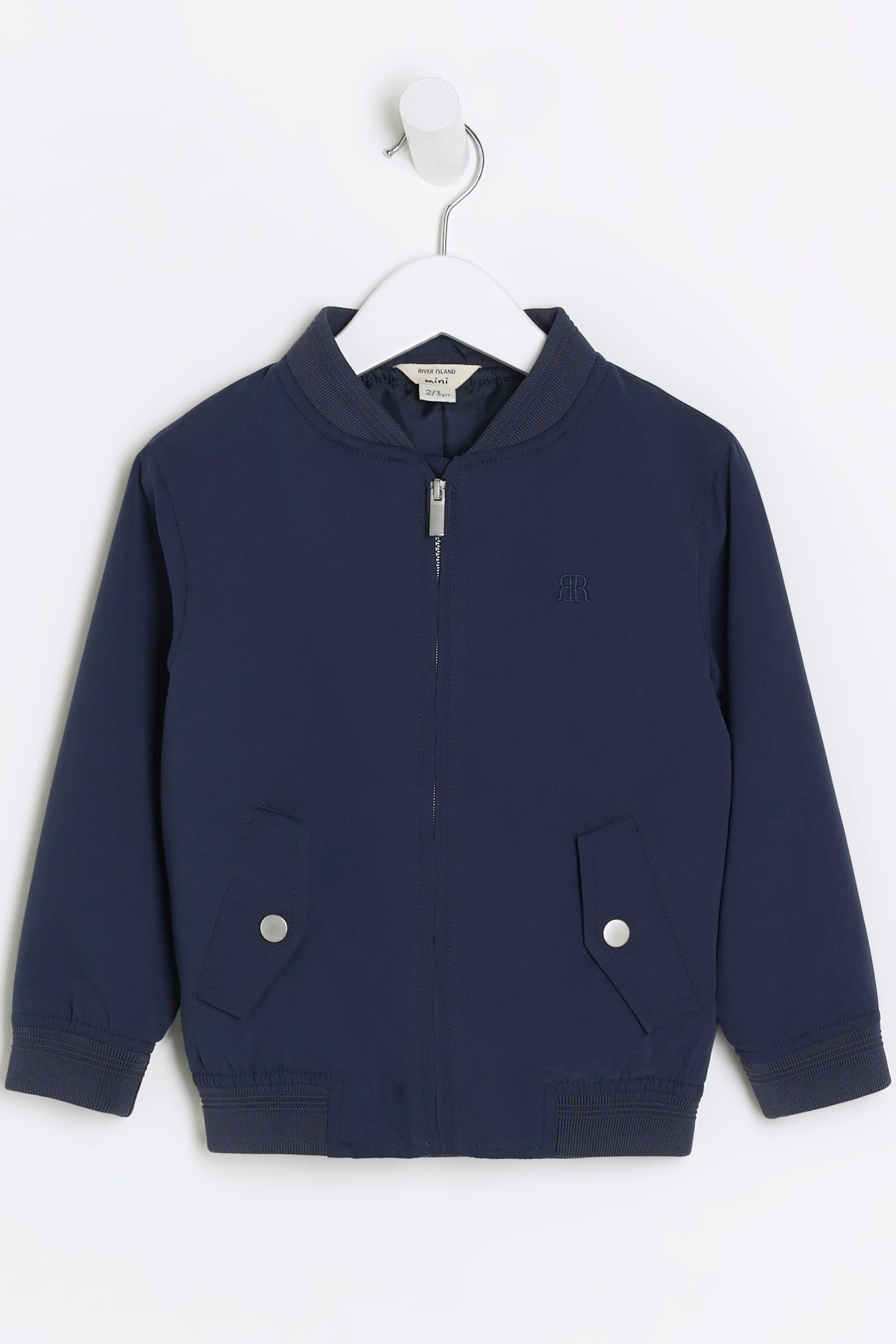 Buy River Island Blue Boys Smart Bomber Jacket from the Next UK online shop
