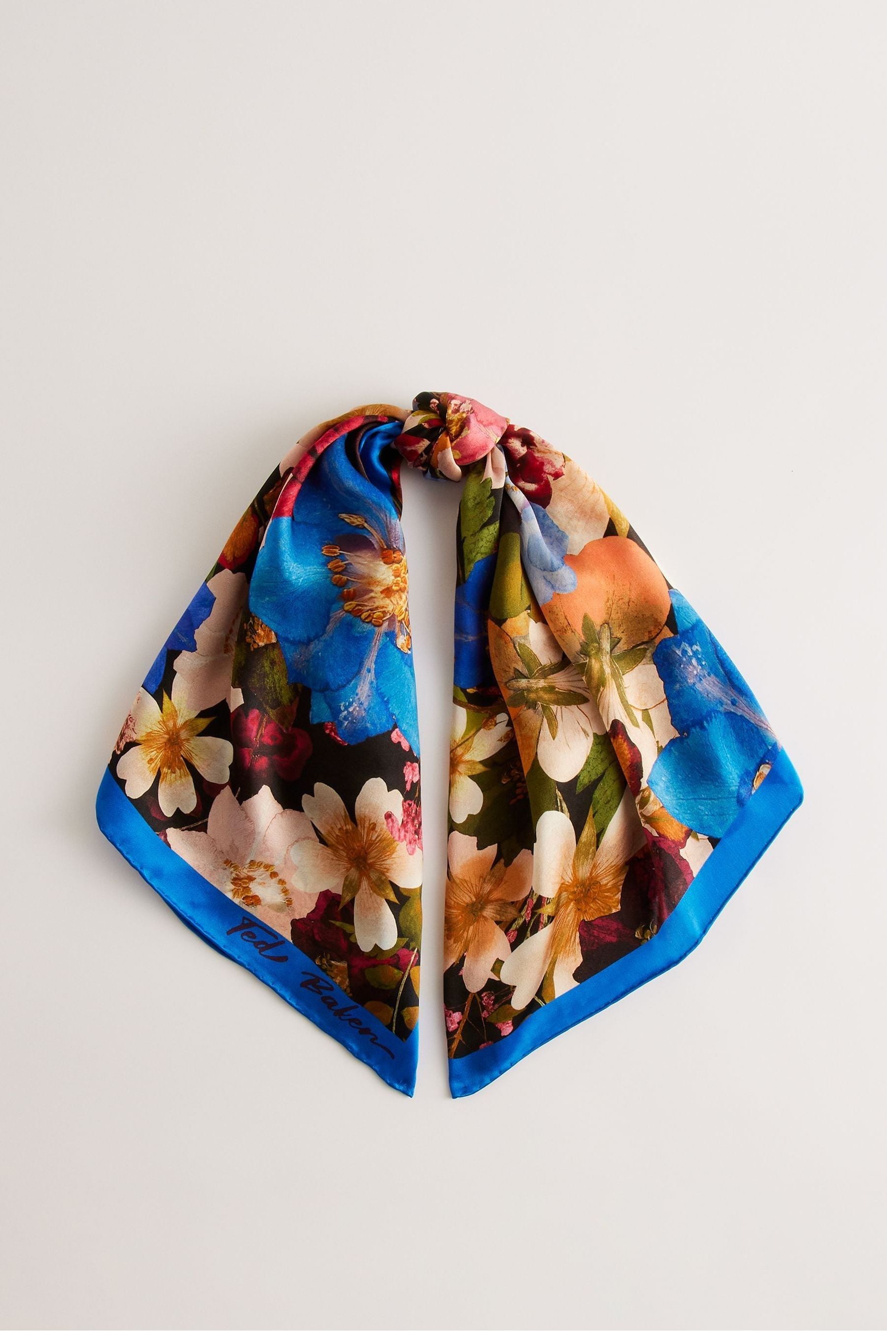 Ted baker silk scarf outlet