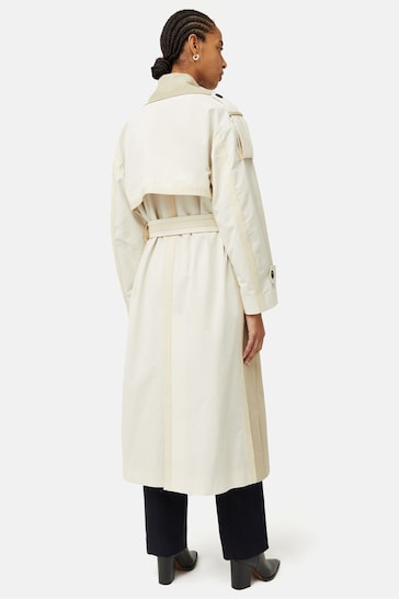Jigsaw Panelled Trench Coat