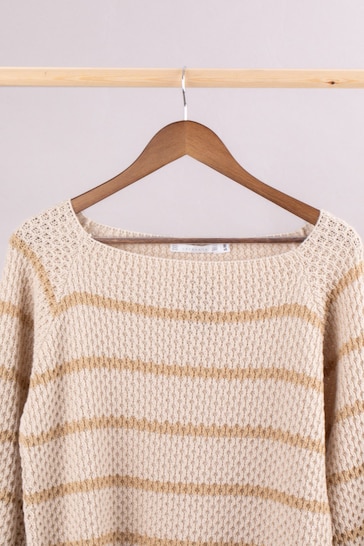 Lakeland Clothing Maisie Relaxed Nude Jumper
