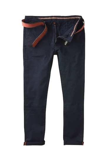 Joe Browns Blue Stretch Chinos Trousers