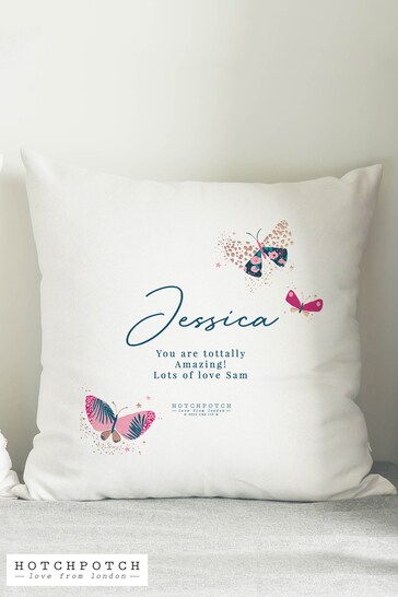 Personalised Butterfly Cushion by PMC