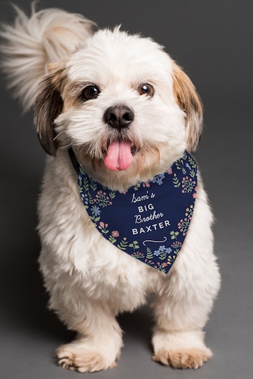 Personalised Floral Dog Bandana by PMC