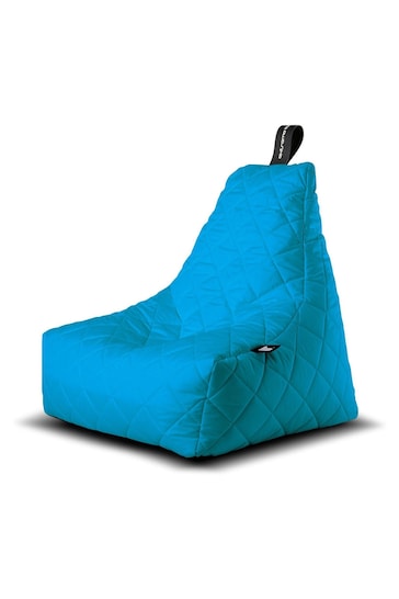 Extreme Lounging Aqua Mighty B Bag Quilted Bean Bag