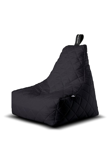 Extreme Lounging Black Mighty B Quilted Bean Bag