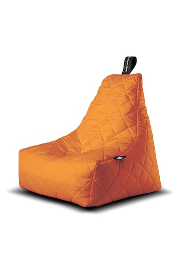 Extreme Lounging Orange Mighty B Quilted Bean Bag