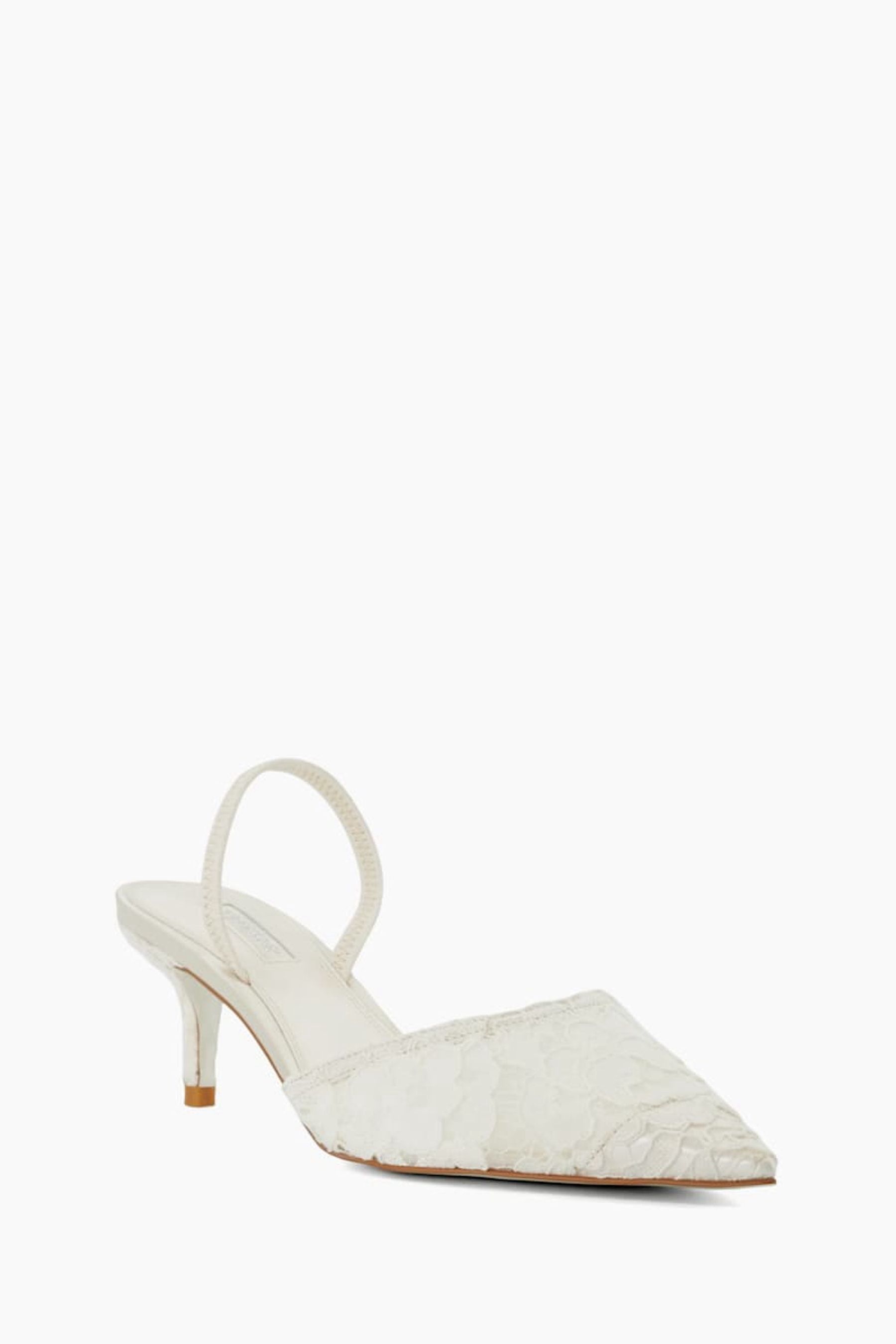 Dune kitten heel slingbacks outlet