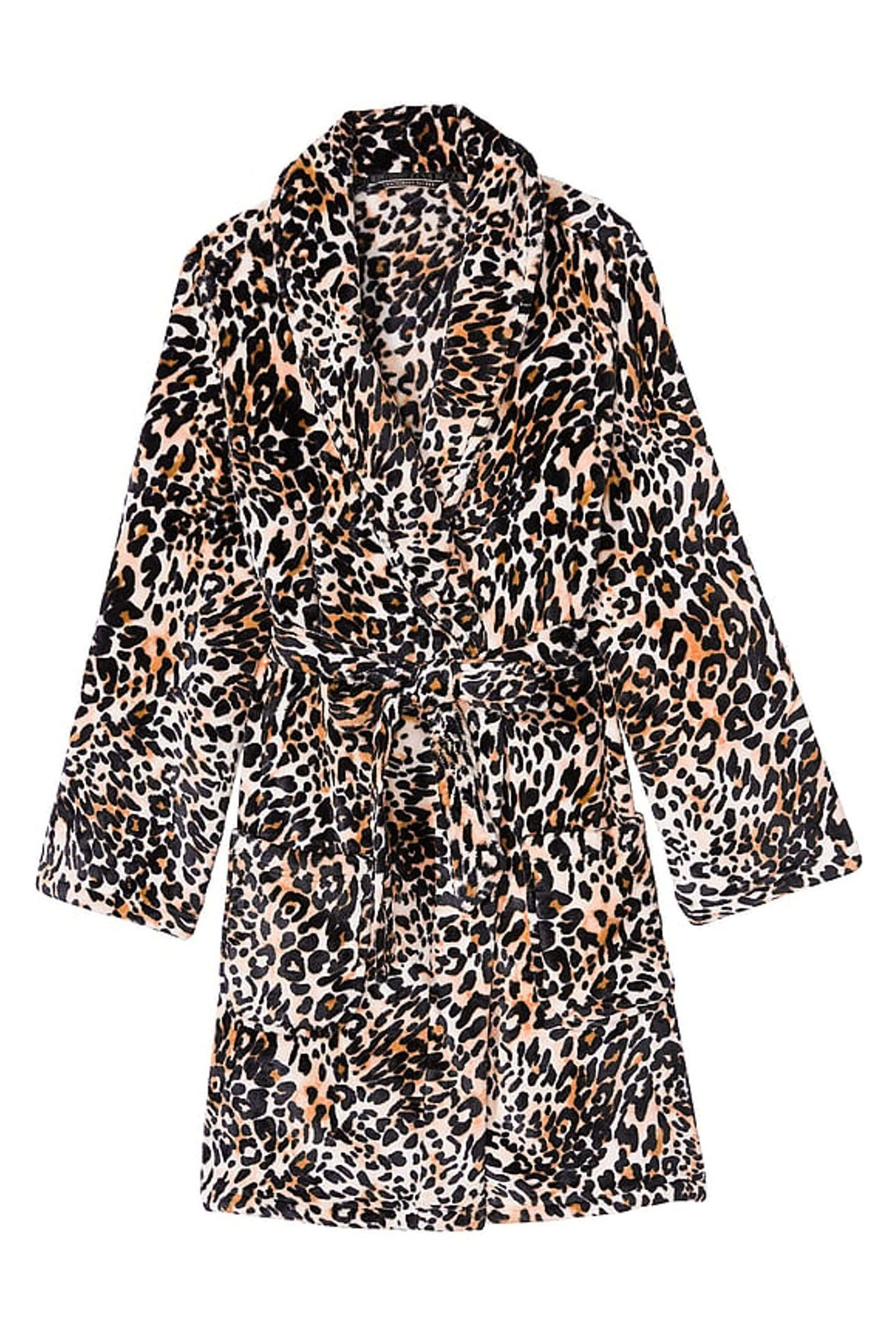 Leopard print dressing gown next sale