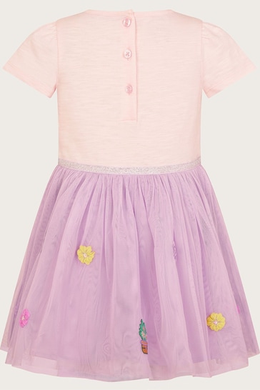 Monsoon Purple Baby Disco Bunny Dress