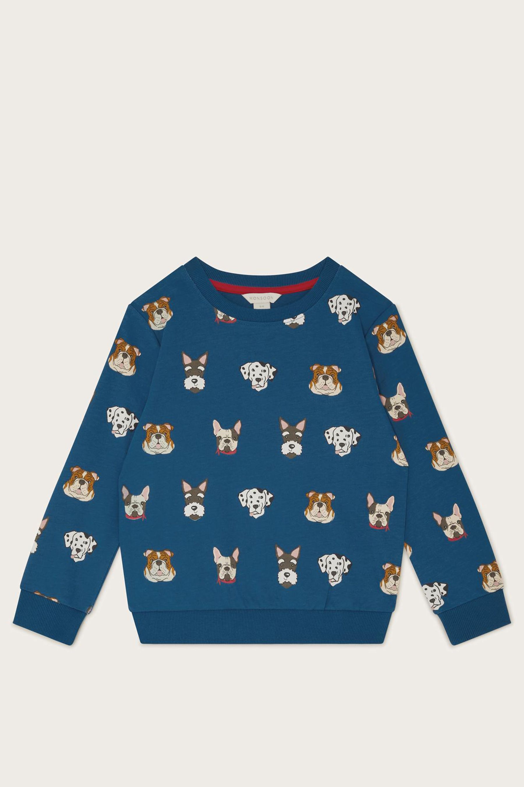 Dog sales print sweatshirt