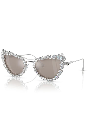 Swarovski Silver SK7011 Sunglasses