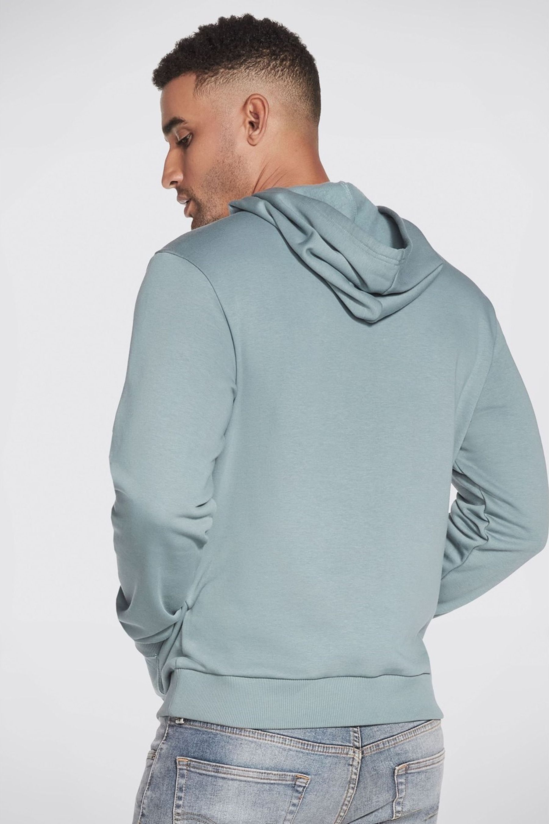 Skechers Blue Heritage Pullover Hoodie