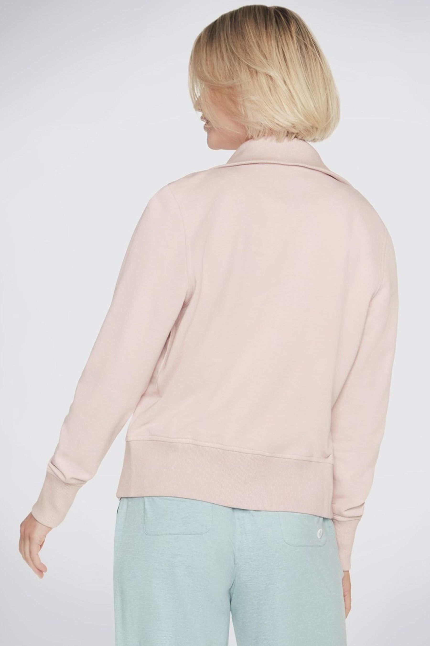 Skechers hoodie top mens pink