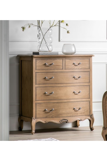 Gallery Home Weathered Chic 5 Drawer Chest