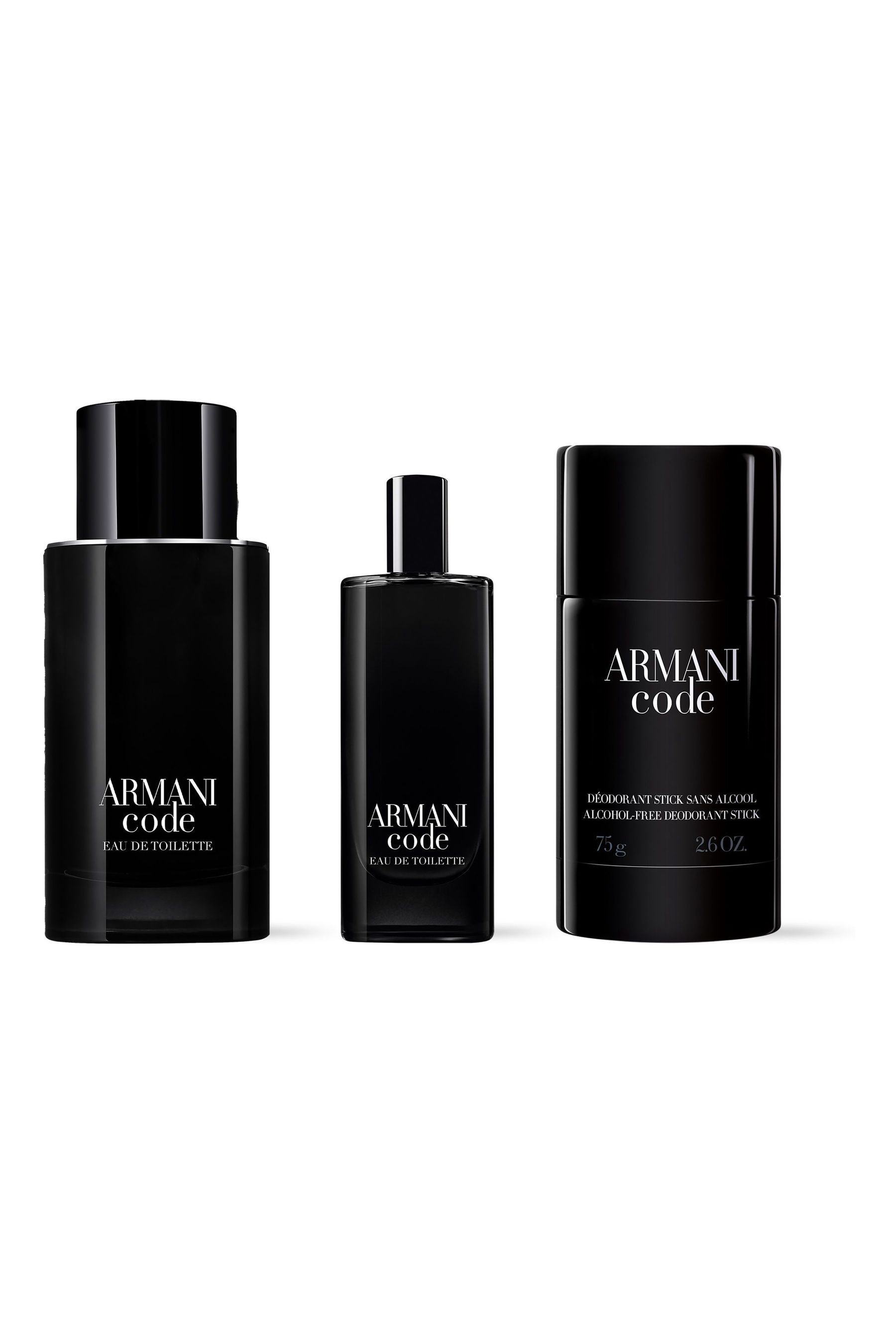 Armani code gift shop sets for him
