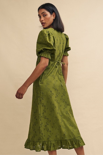 Nobodys Child Green Delilah Midaxi Plain Dress